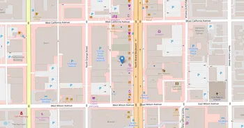 Campus map for North-West College, Glendale