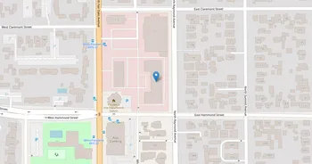 Campus map for Capstone College