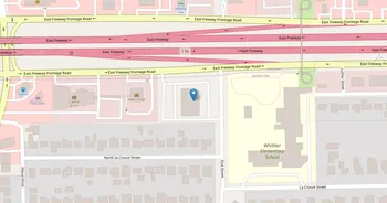 Campus map for Houston Training School, Main Campus