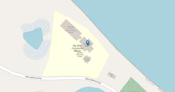 Campus map for Bay Mills Community College