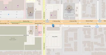 Campus map for UEI College, Reseda