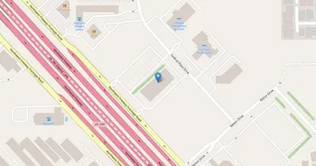 Campus map for The College of Health Care Professions, Northwest