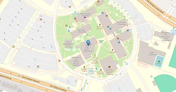 Campus map for Santiago Canyon College
