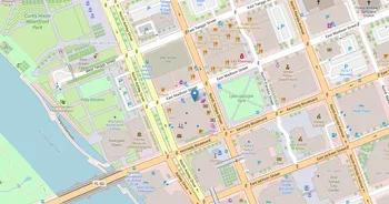 Campus map for Schiller International University