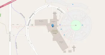 Campus map for Coconino Community College
