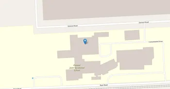 Campus map for Pioneer Career and Technology Center