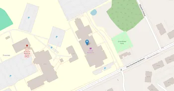 Campus map for Lake Erie College of Osteopathic Medicine