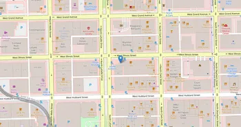 Campus map for Erikson Institute