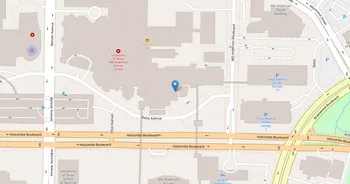 Campus map for The University of Texas MD Anderson Cancer Center