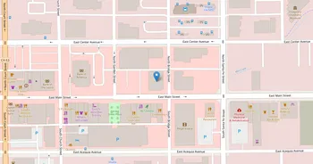 Campus map for Estes Institute of Cosmetology Arts and Science