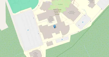 Campus map for Union County Vocational Technical School