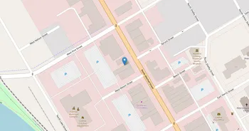 Campus map for Cadillac Institute of Cosmetology