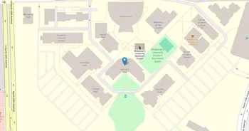 Campus map for Midwestern University, Glendale