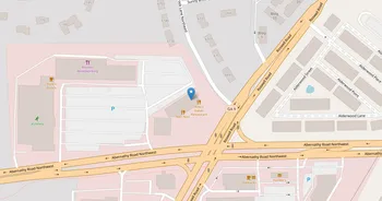 Campus map for Gwinnett College, Sandy Springs