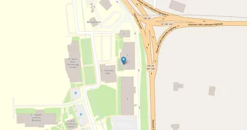 Campus map for Klamath Community College