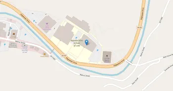Campus map for Appalachian School of Law
