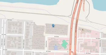 Campus map for Herzing University, New Orleans