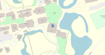 Campus map for Florida Gulf Coast University