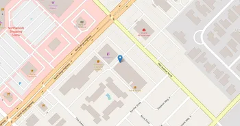 Campus map for Strand College of Hair Design