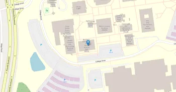Campus map for Community College of Baltimore County