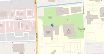 Campus map for Baton Rouge Community College