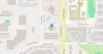 Campus map for Brookline College, Tucson