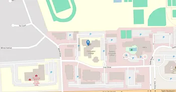 Campus map for Carrington College, Pleasant Hill Campus
