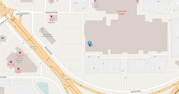 Campus map for The Academy of Hair Design Six