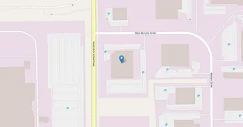 Campus map for Aviation Institute of Maintenance, Indianapolis