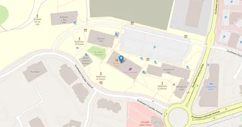 Campus map for Oregon State University, Cascades Campus