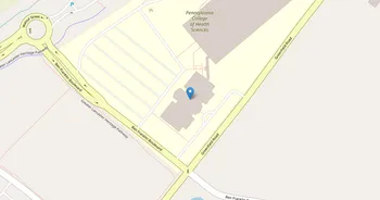 Campus map for Pennsylvania College of Health Sciences