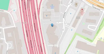 Campus map for University of the Potomac, VA Campus