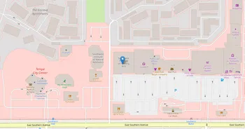 Campus map for Southwest Institute of Healing Arts