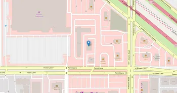 Campus map for Dallas Barber & Stylist College