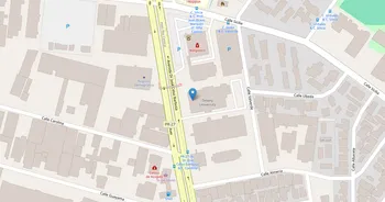 Campus map for Dewey University, Hato Rey