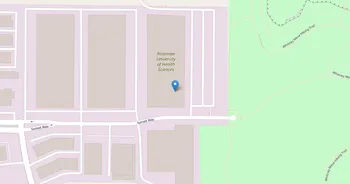 Campus map for Roseman University of Health Sciences