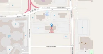Campus map for American Academy of Health and Wellness