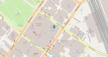 Campus map for Harrisburg University of Science and Technology