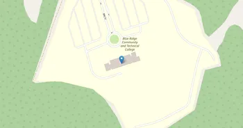 Campus map for Blue Ridge Community and Technical College