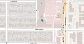 Campus map for UEI College, West Covina