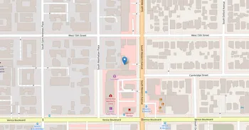 Campus map for Los Angeles College of Aesthetics