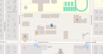 Campus map for Dragon Rises College of Oriental Medicine