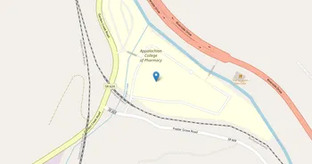 Campus map for Appalachian College of Pharmacy