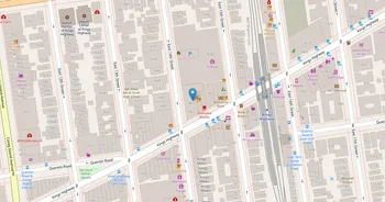Campus map for Center for Allied Health Education