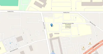 Campus map for Southwest University, El Paso