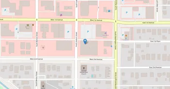 Campus map for Victoria's Academy of Cosmetology