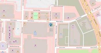 Campus map for Chamberlain University, Ohio