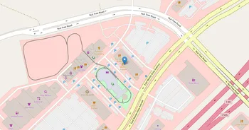 Campus map for Milan Institute of Cosmetology, Vacaville