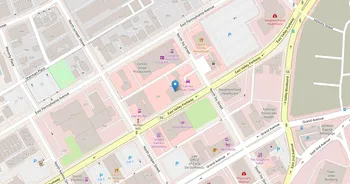 Campus map for Healing Hands School of Holistic Health