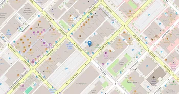 Campus map for Denver College of Nursing